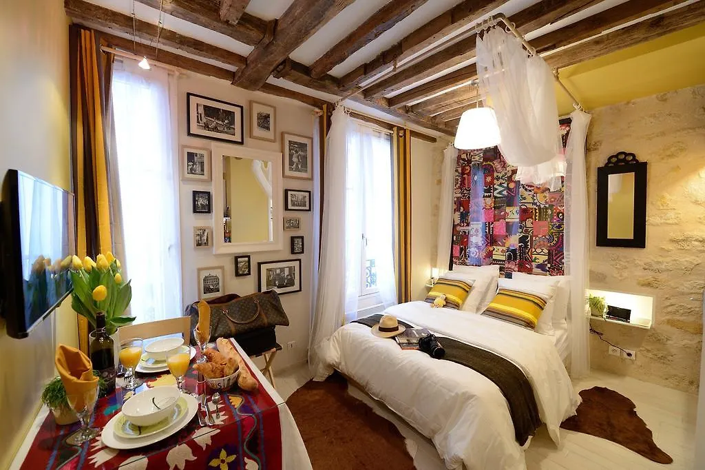 Les Patios Du Marais 2 Apartmán Paříž