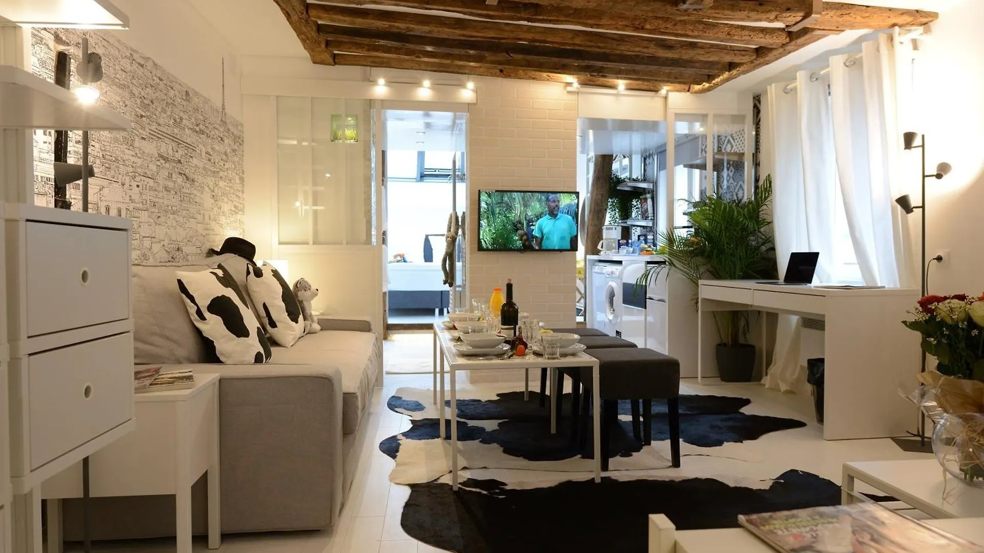 Apartmán Les Patios Du Marais 2 Paříž